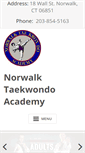 Mobile Screenshot of norwalktaekwondo.com